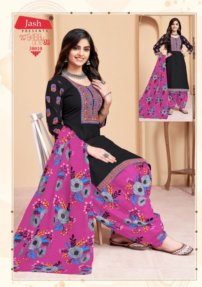 Jash Baby Doll Vol 38 Printed Cotton Dress Material Catalog